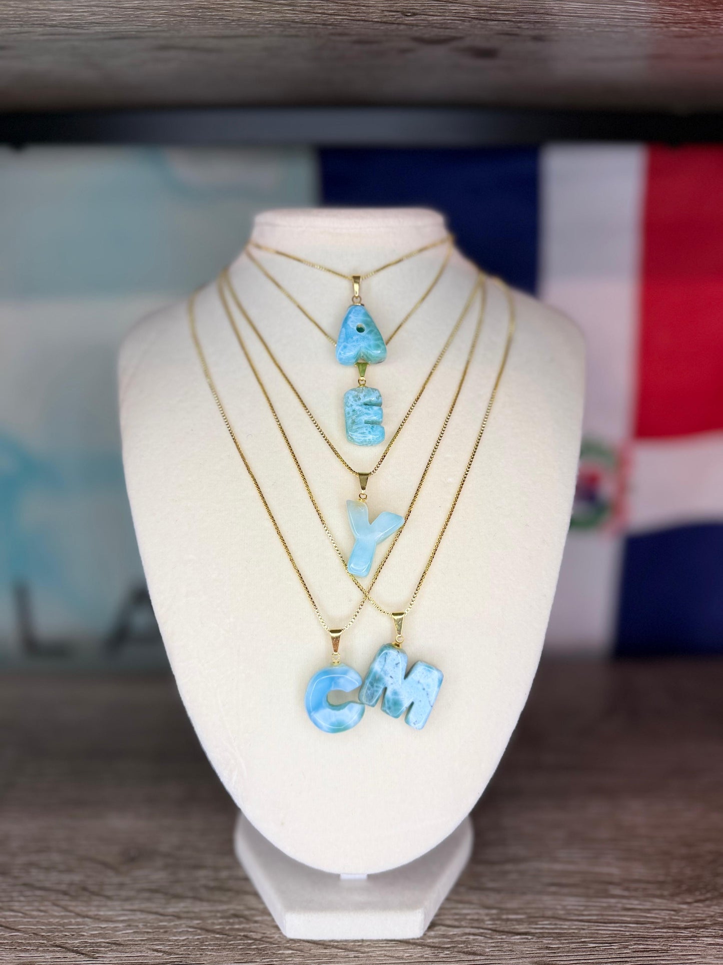 Larimar letters