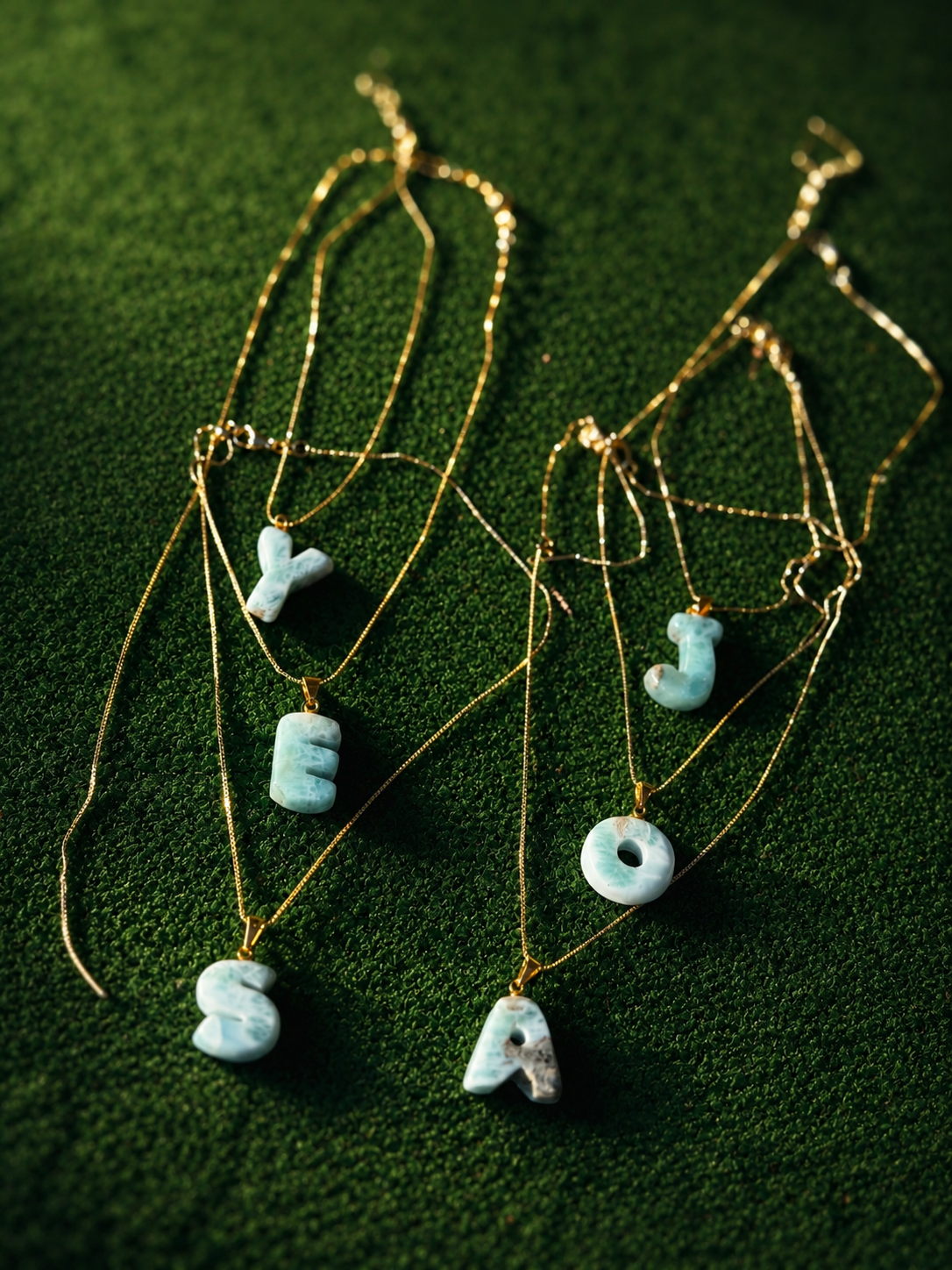Larimar letters