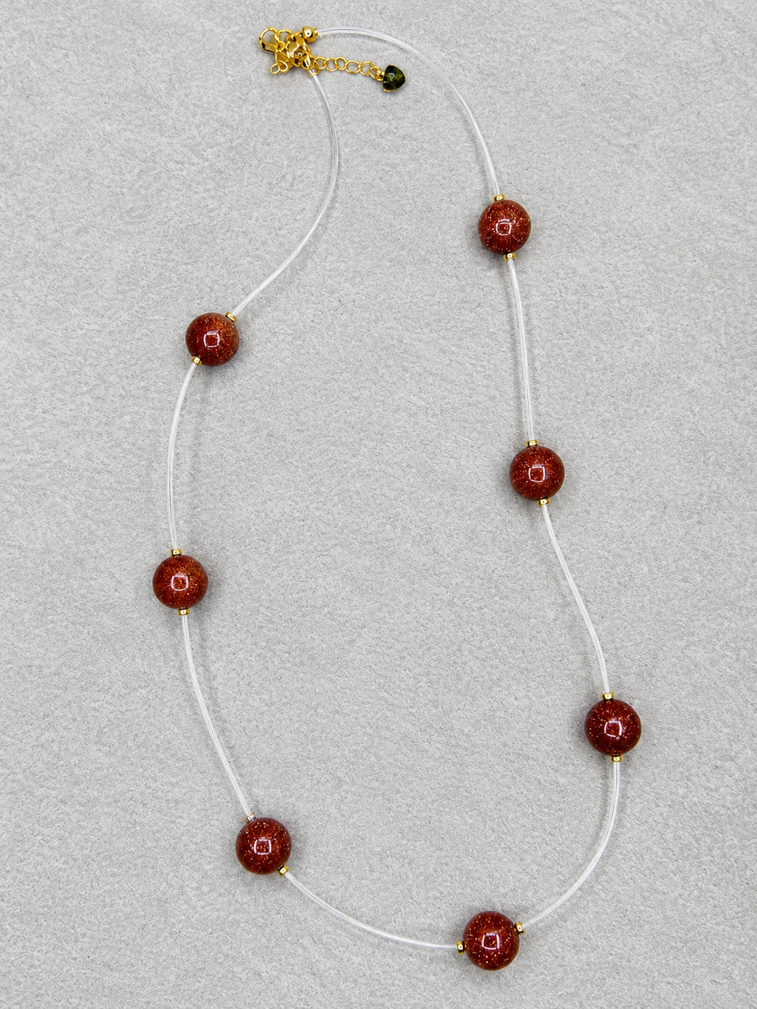 Clear necklace