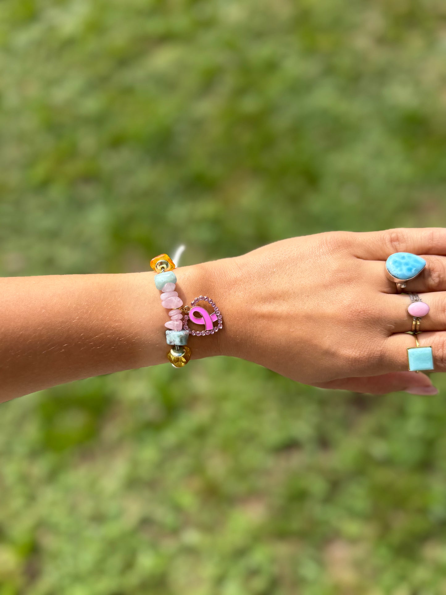 Breast cancer bracelets