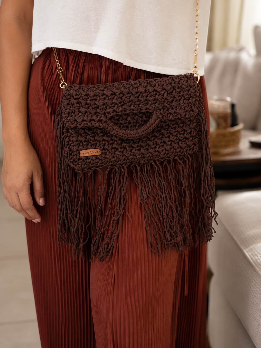 Camilla Boho clutch 🤎