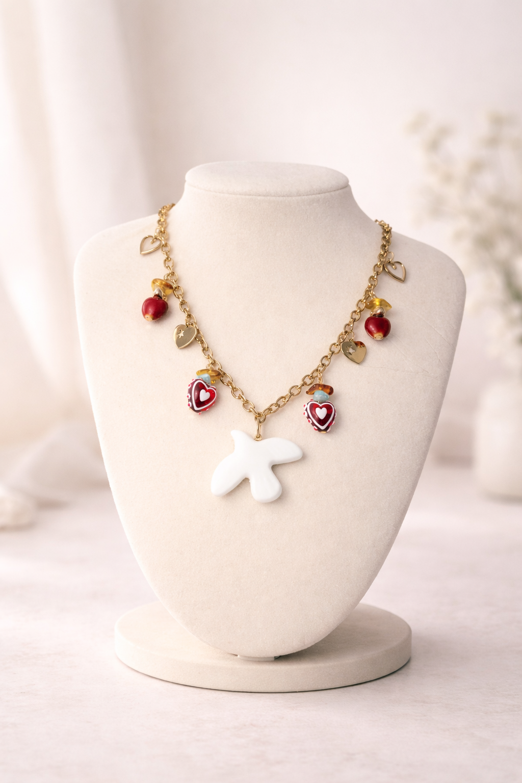 Serenatas collar 🕊️🩵❤️🧡