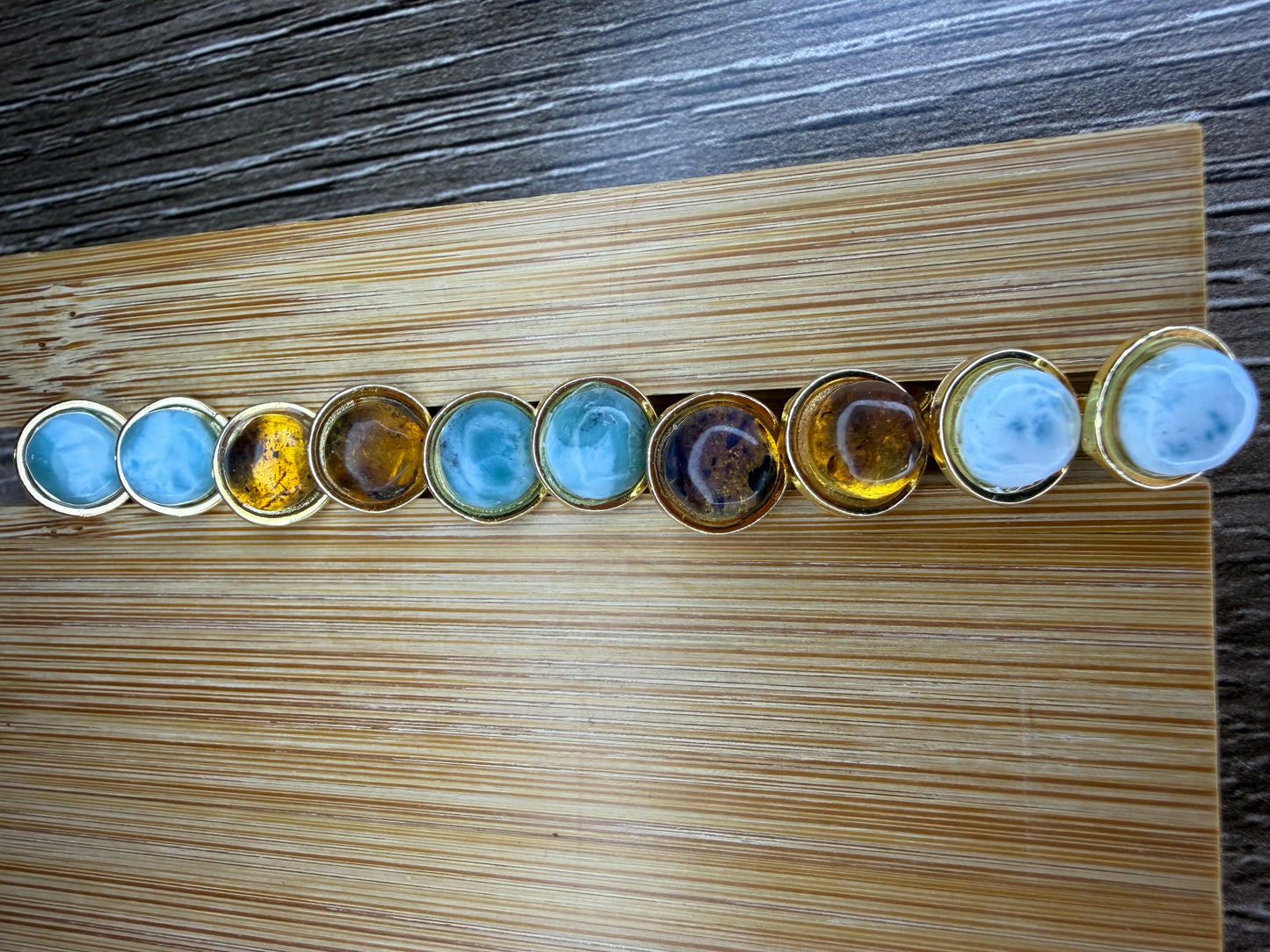 18k gold-plated earrings