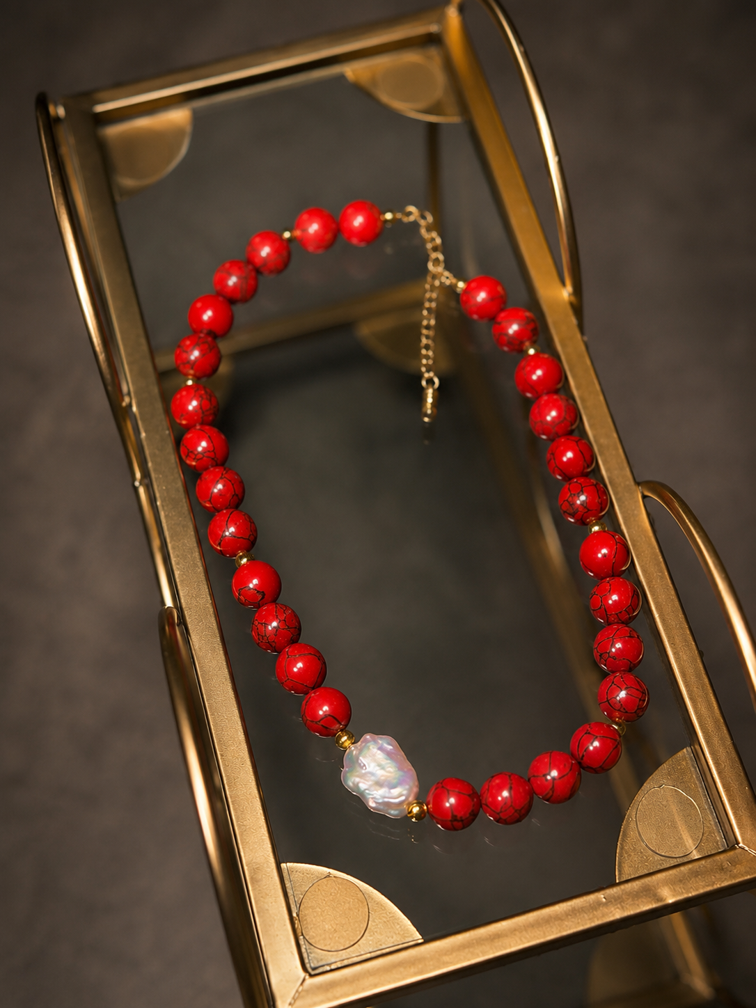 Natural beads chokers