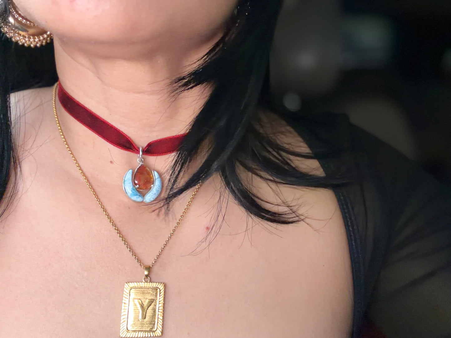 ✨Genesis Larimbar necklace✨