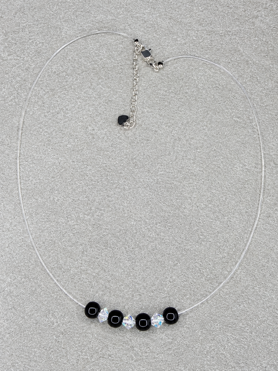 Clear necklace