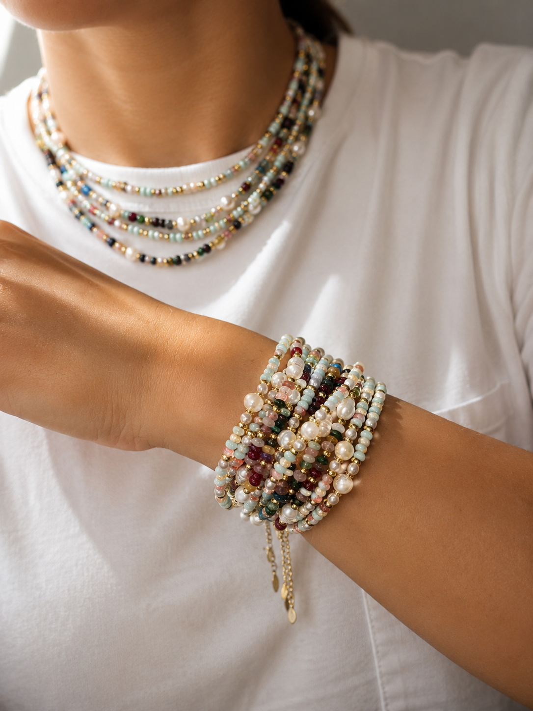 Perlas y piedras
