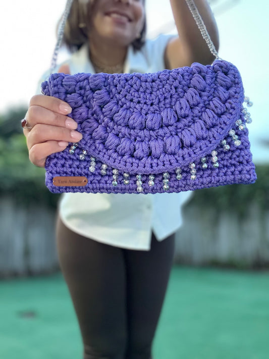 Aloha clutch purple 💜