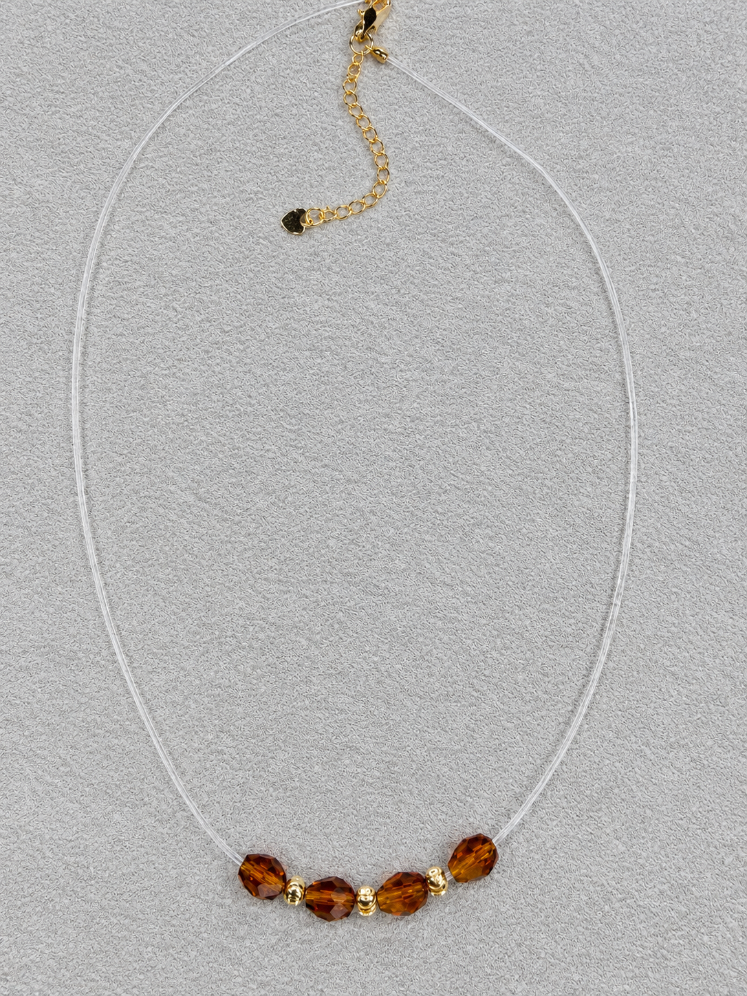 Clear necklace