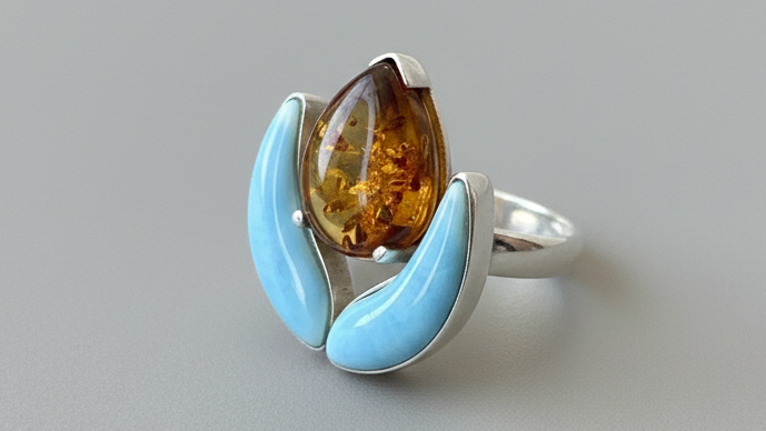 ✨Genesis Larimbar Rings✨