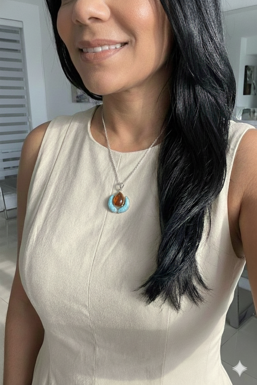 ✨Genesis Larimbar necklace✨