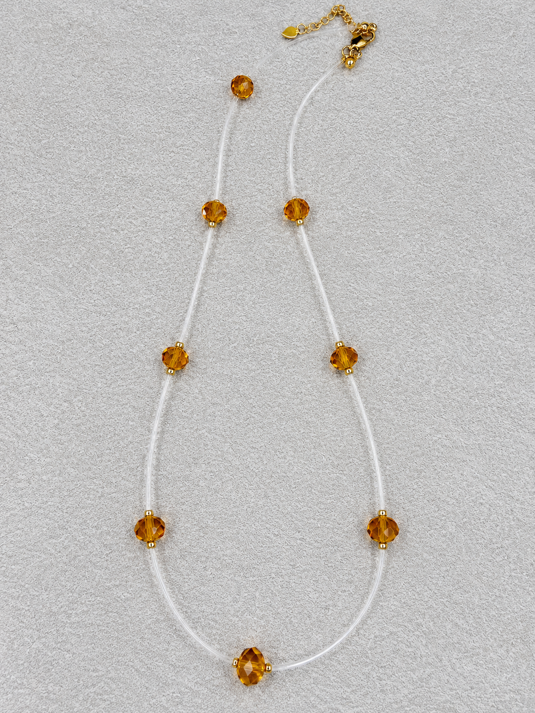 Clear necklace