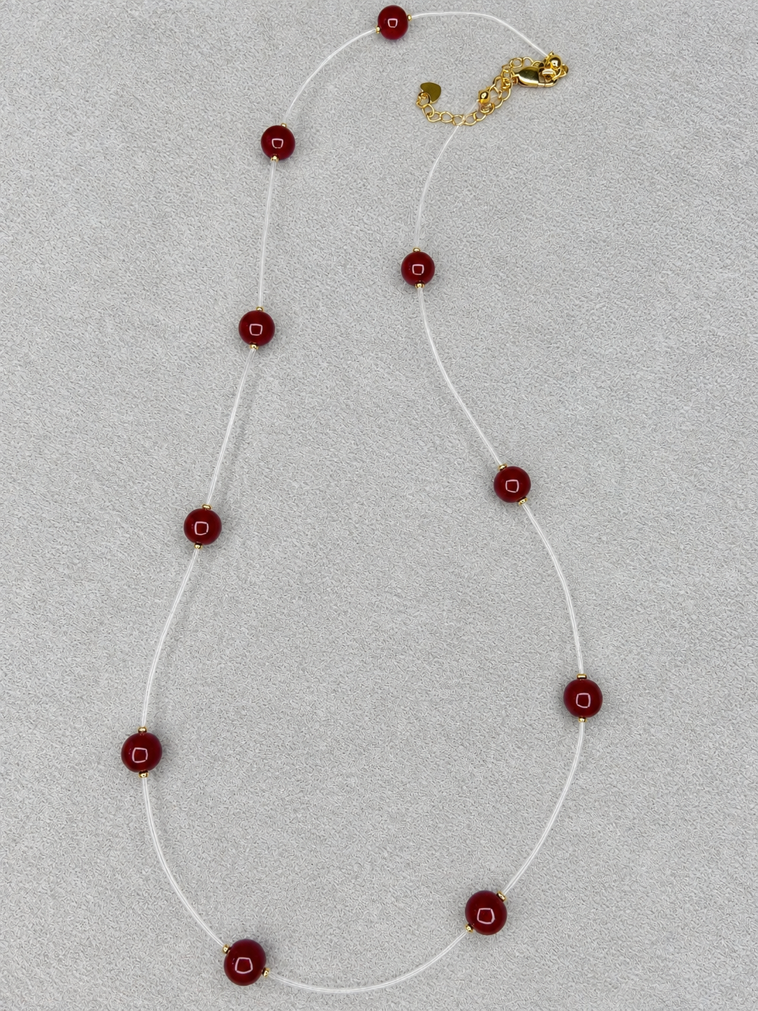 Clear necklace