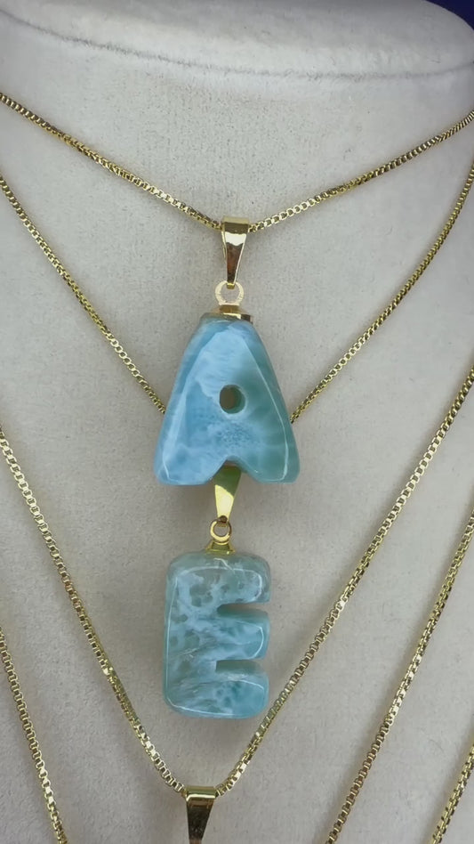Larimar letters